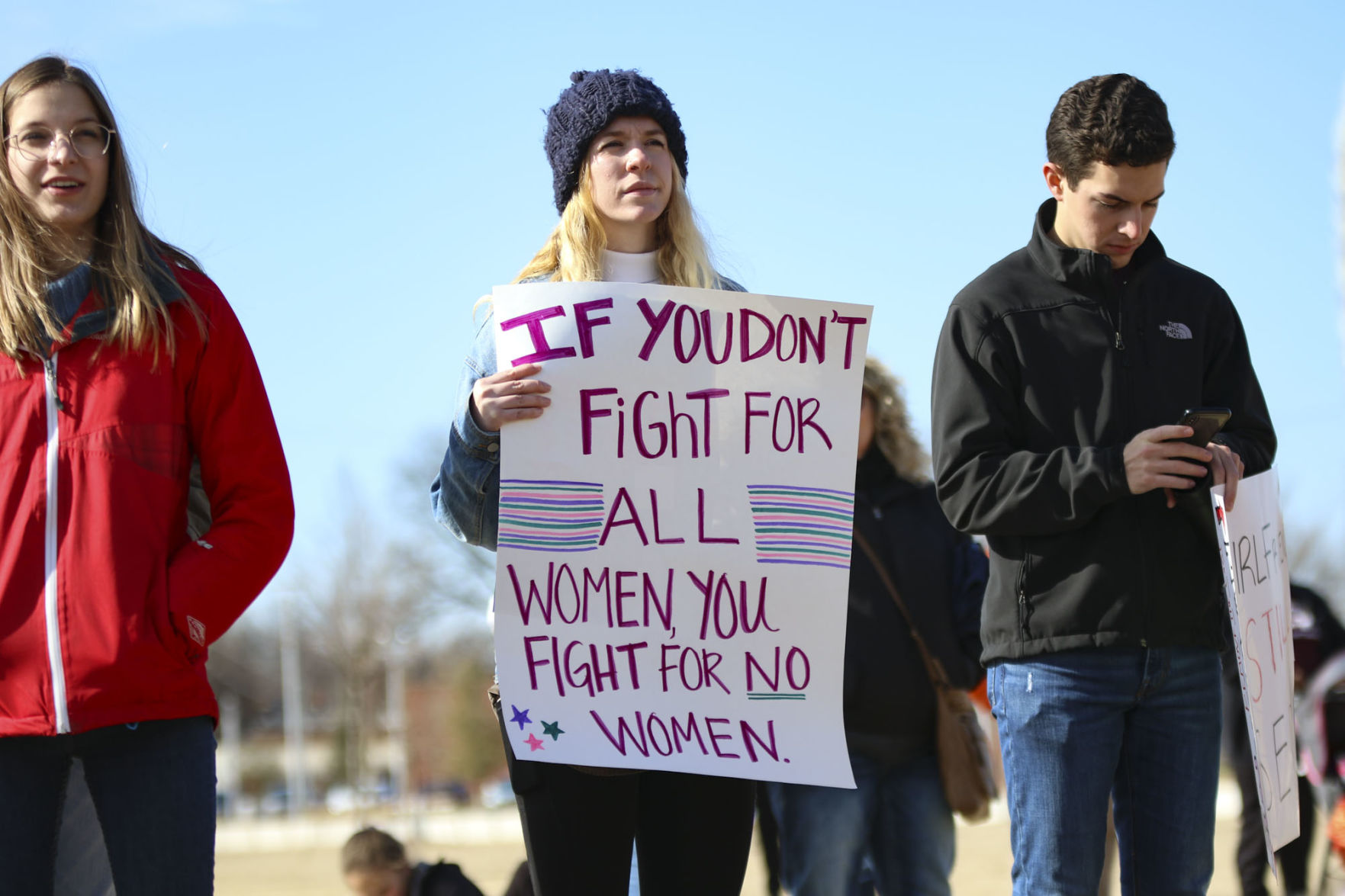 “If you don’t fight for all women you fight for no women”